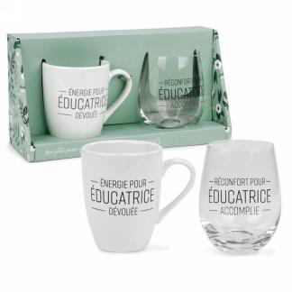 WINE GLASS &amp; CUP - EDUCATOR