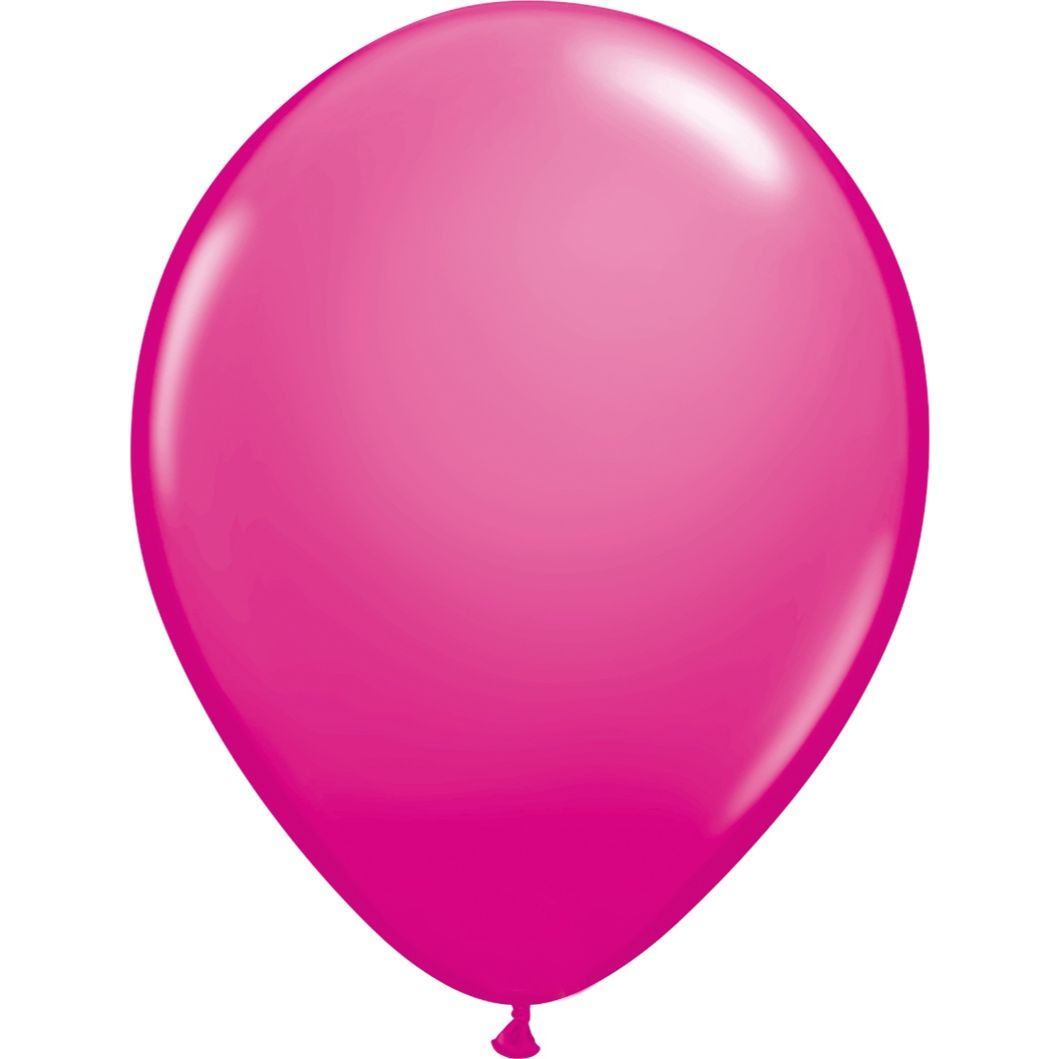 LATEX BALLOON 12 IN. HELIUM INFLATED