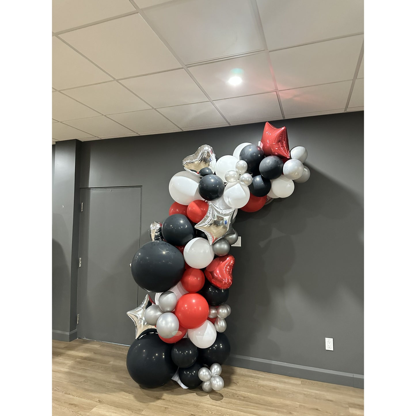 ARCHE ORGANIQUE DE BALLONS À L'AIR