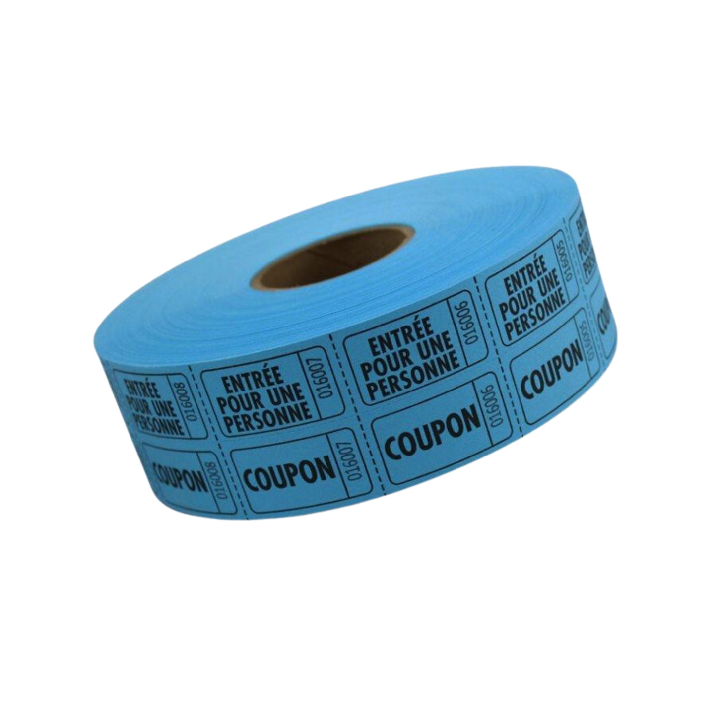 DOUBLE COUPONS 2 X 2 IN. 2000/ROLL - BLUE