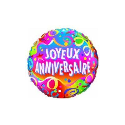 Mylar 18 po. - Joyeux Anniversaire