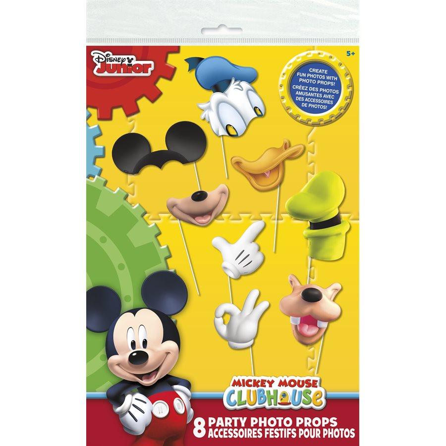 Mickey Mouse - Accessoires Pour Photobooth 8/pqt