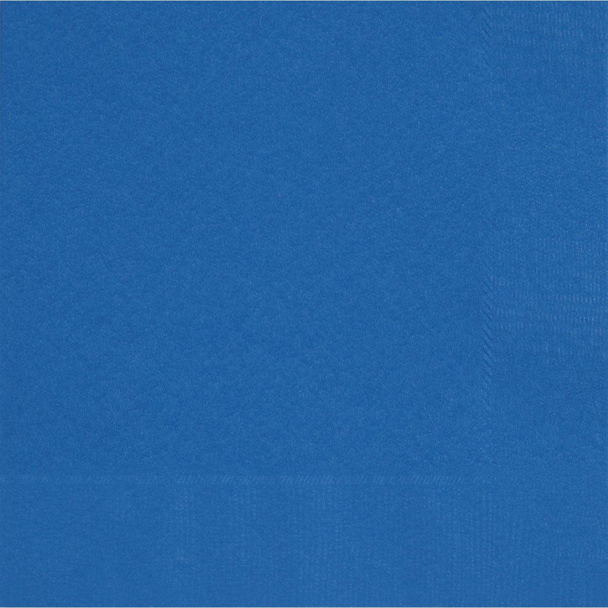 Bleu Royal- Serviettes Repas 50/pqt