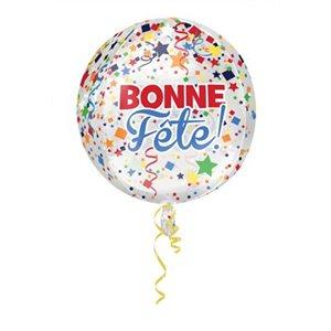 Mylar Bonne Fête Orbz