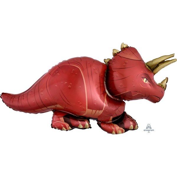 Mylar 42 po. - Dinosaure Triceratops