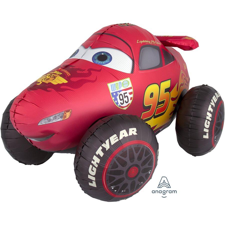 Mylar 41 po. Airwalker - Cars Lightning Mcqueen