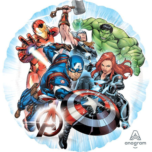 Mylar 18 po. - les Avengers