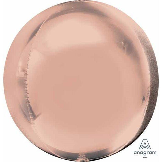 Mylar Orbz Rose Gold