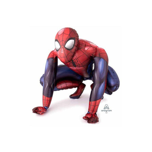 Mylar Airwalker Spiderman 36 Po.