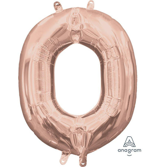 Mylar O Rose Gold 16 Po.