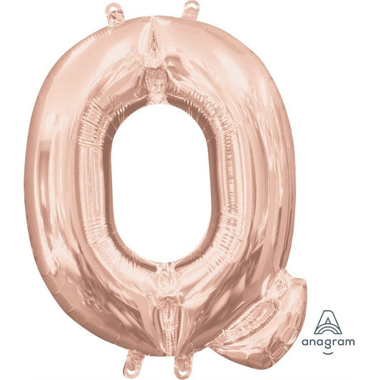 Mylar Q Rose Gold 16 Po.