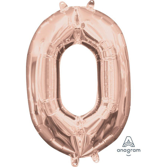 Mylar #0 Rose Gold 16 Po.