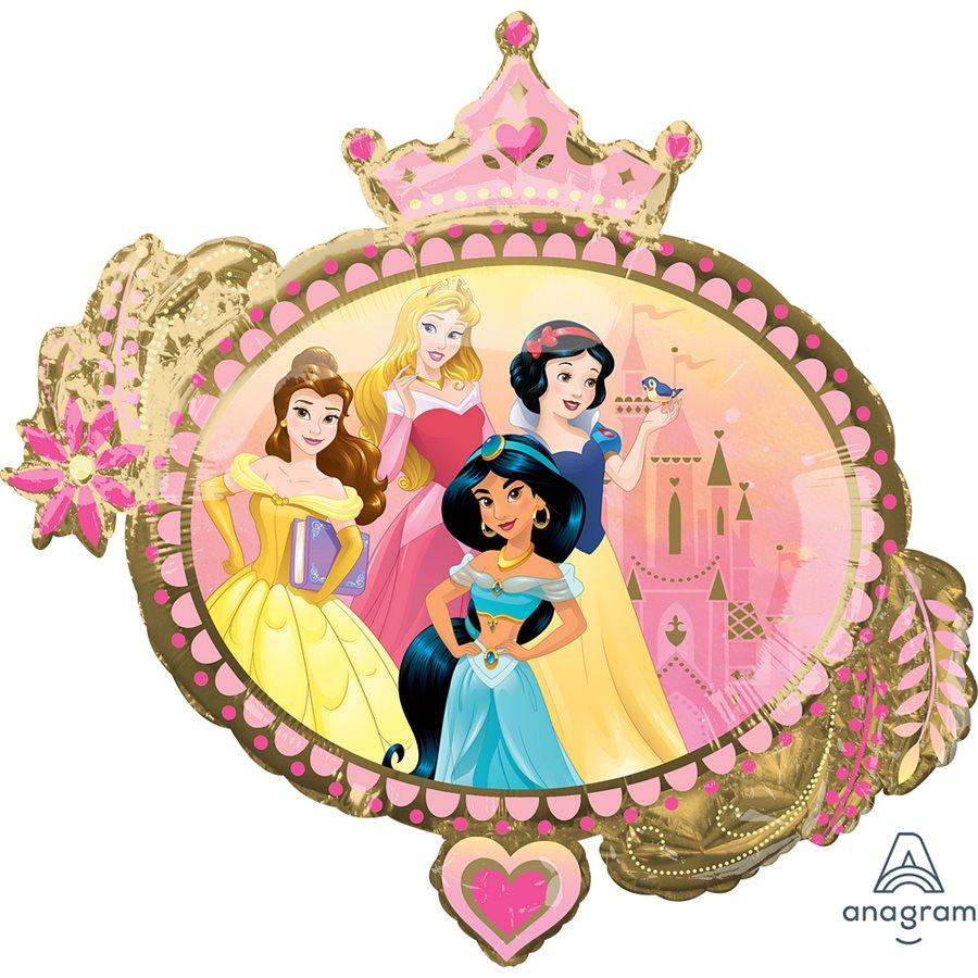 Mylar 34 po. - Princesses Disney