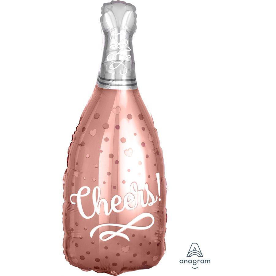 Mylar 18 po. - Cheers Rosé