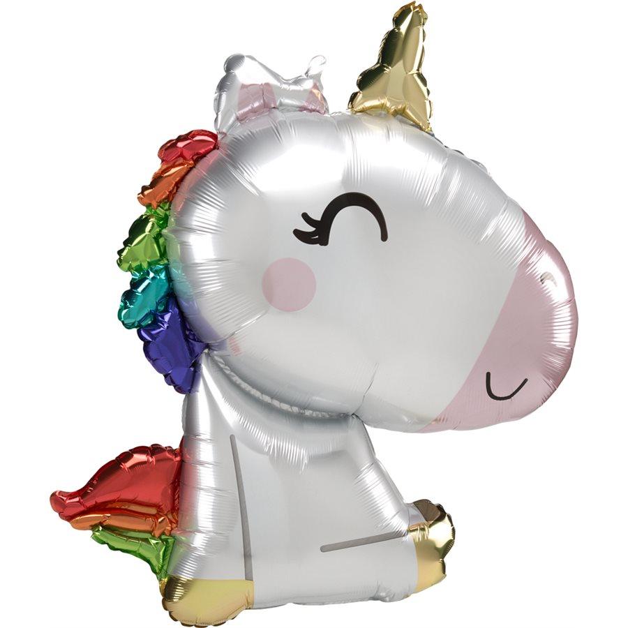 Mylar 29 po. - Licorne Assise