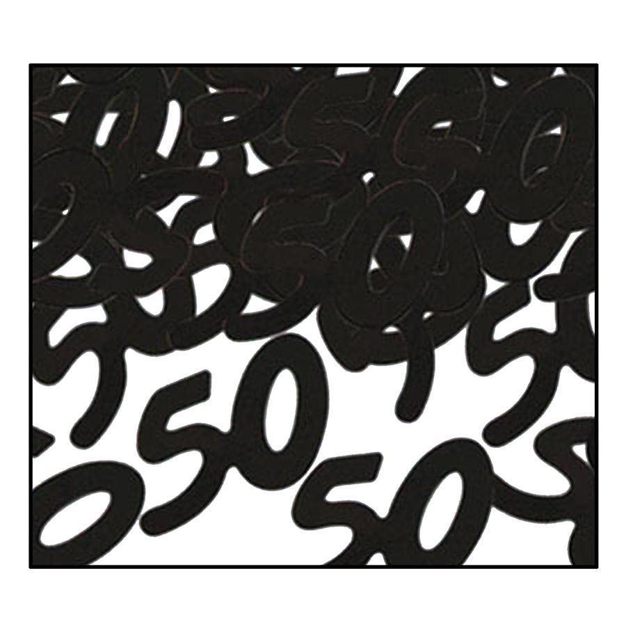 Confettis '50' Noir