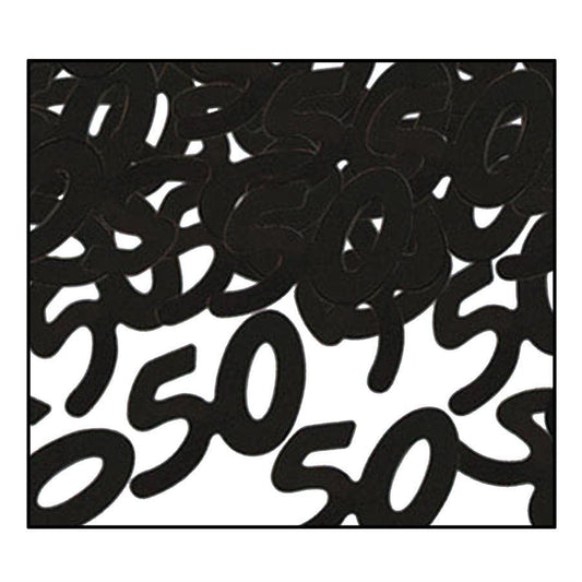 Confettis '50' Noir