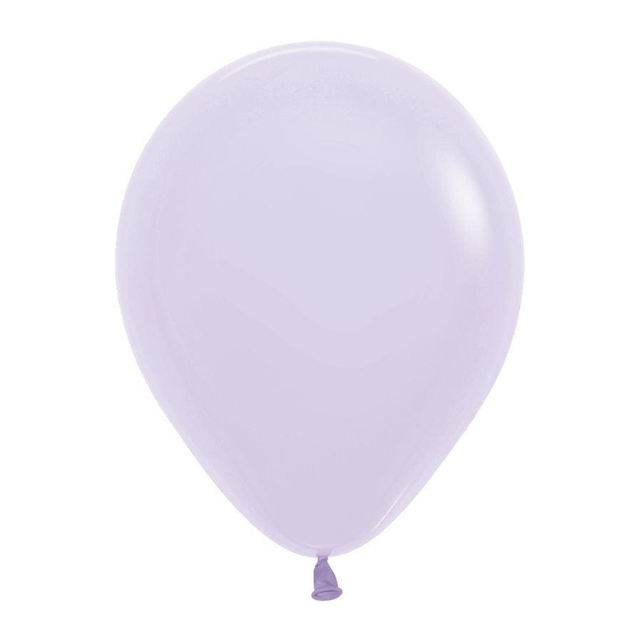 Ballons Latex 5 po. 100/pqt - Lilas Pastel Mat