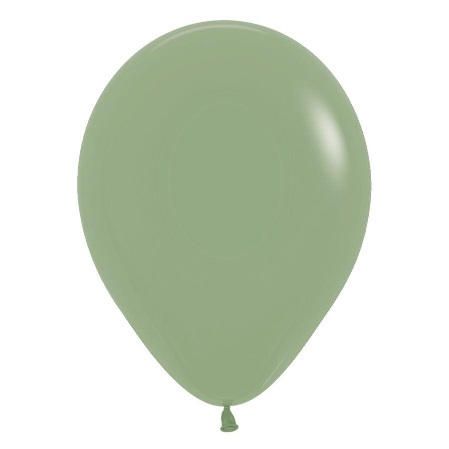 Ballons Latex 5 po. 100/pqt - Vert Eucalyptus