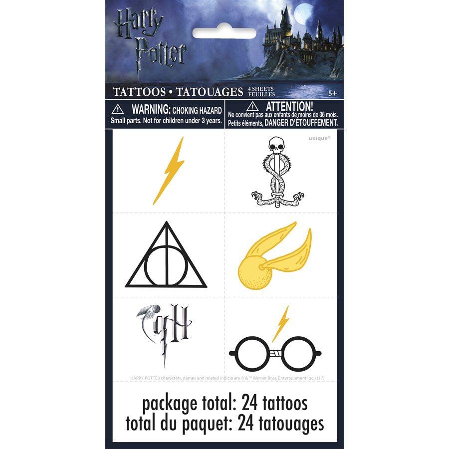 Harry Potter - Tattoos 24/pqt