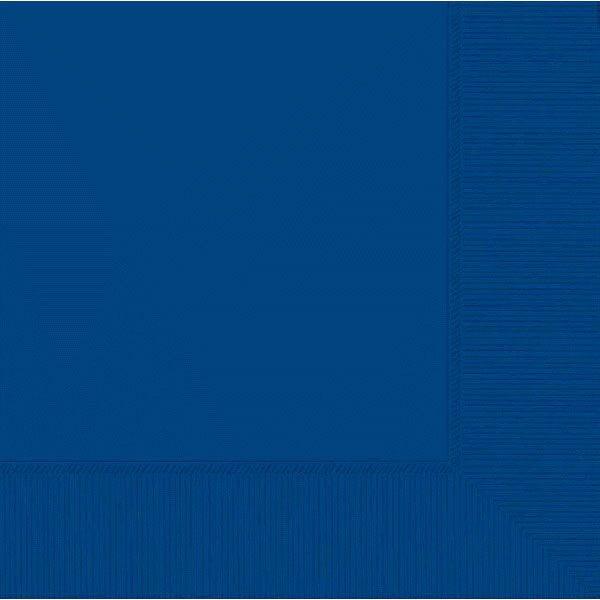 Bleu Royal Éclatant - Serviettes Breuvage 50/pqt
