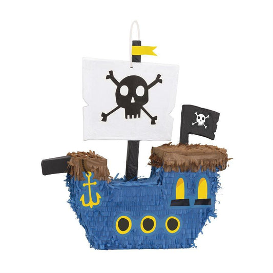Piñata Bateau de Pirate Bleu