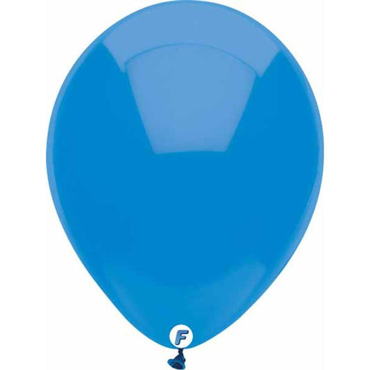 Ballons 12 po. 15/pqt - Bleu Océan