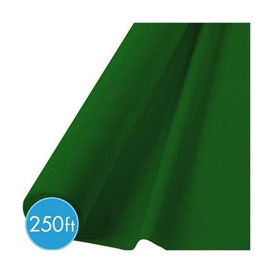 Vert Festif - Rouleau Nappe en Plastique 40 po. x 250 pi.