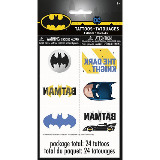 Batman - Tatouages 24/pqt