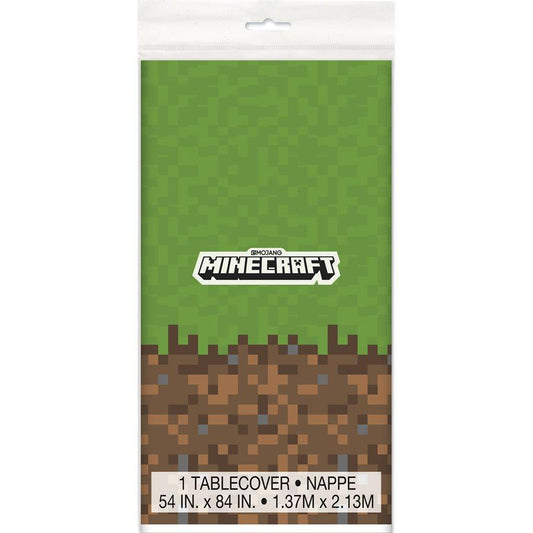 Minecraft - Nappe en Plastique 54 x 84 po.