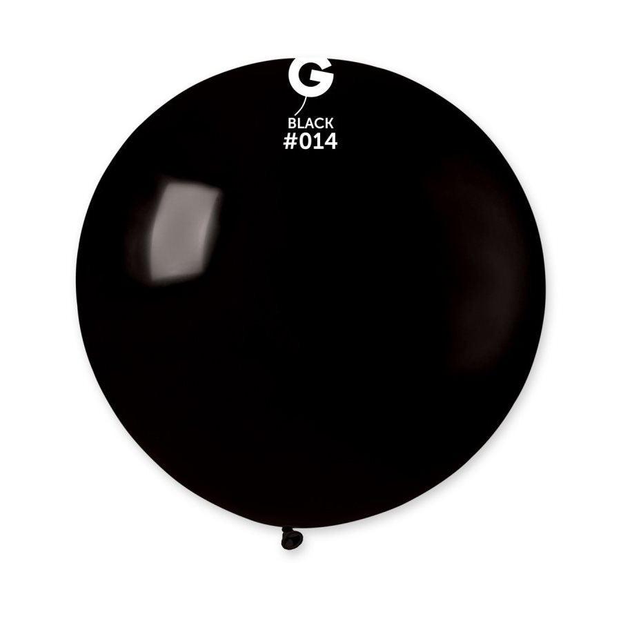 Ballons 31 po. Gemar Noir 1/pqt